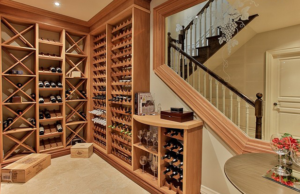 Custom Luxury Home - Wine Cellar