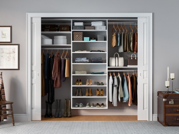 Half empty closets to sell your home